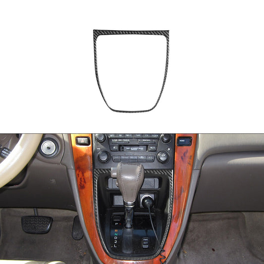 Carbon Fiber Interior Gear Shift Surround Cover Trim for Lexus RX300 1998-2003