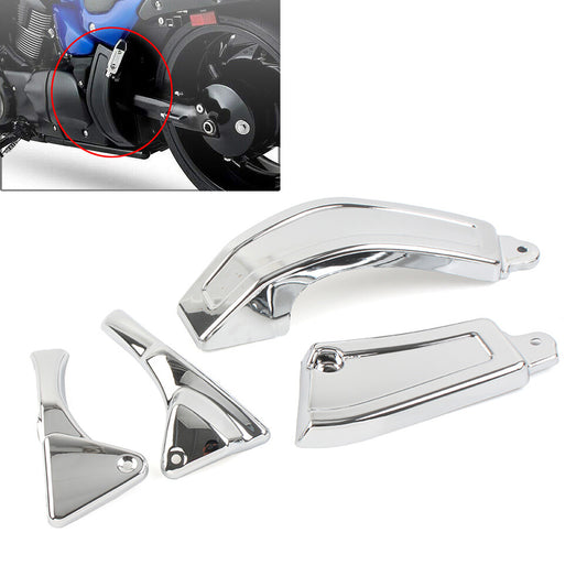 Chrome 4 Parts Frame Cover Fit for Suzuki Boulevard M109 M109R