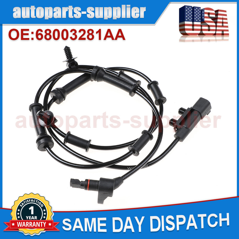 Suitable for Jeep for Wrangler 07-17, for Wrangler JK 2018 front ABS wheel speed sensor 68003281AA