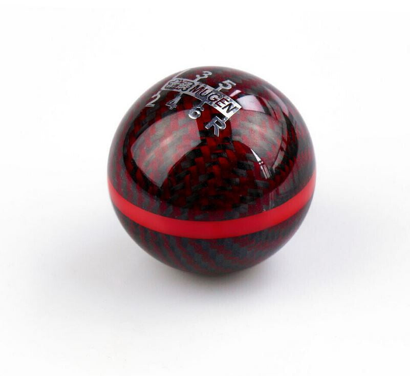 6-speed manual transmission Mugen, black and red carbon fiber, for Honda for Acura .