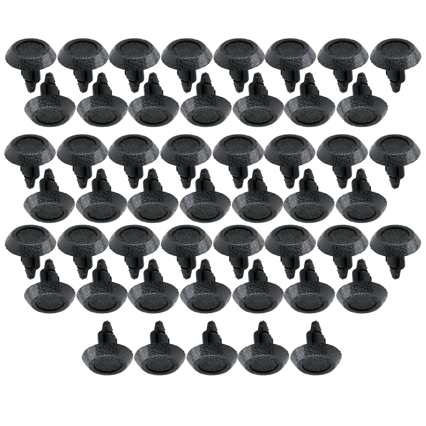 50Pcs Fasteners Clips 7MM Hole Car Rivets for Toyota for Camry Highlander Carola