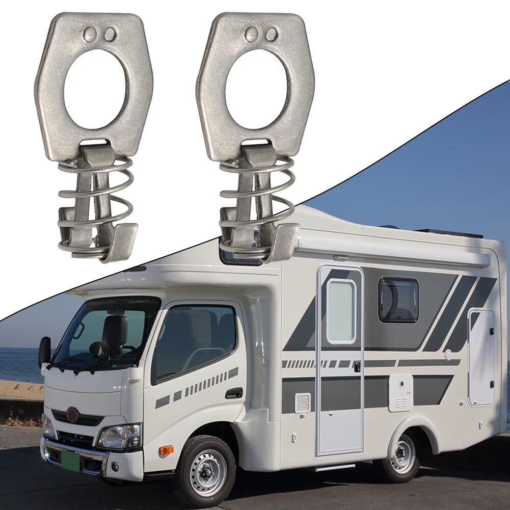 2PCS RV Door Latch Lock Fastener Trailer Water-Heater Cover Cam For Camper