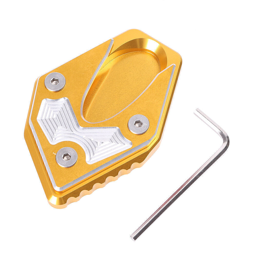 Fit for Suzuki GSX 250R 2017 2018 Side Kickstand Stand Foot Plate Extension Pad Gold