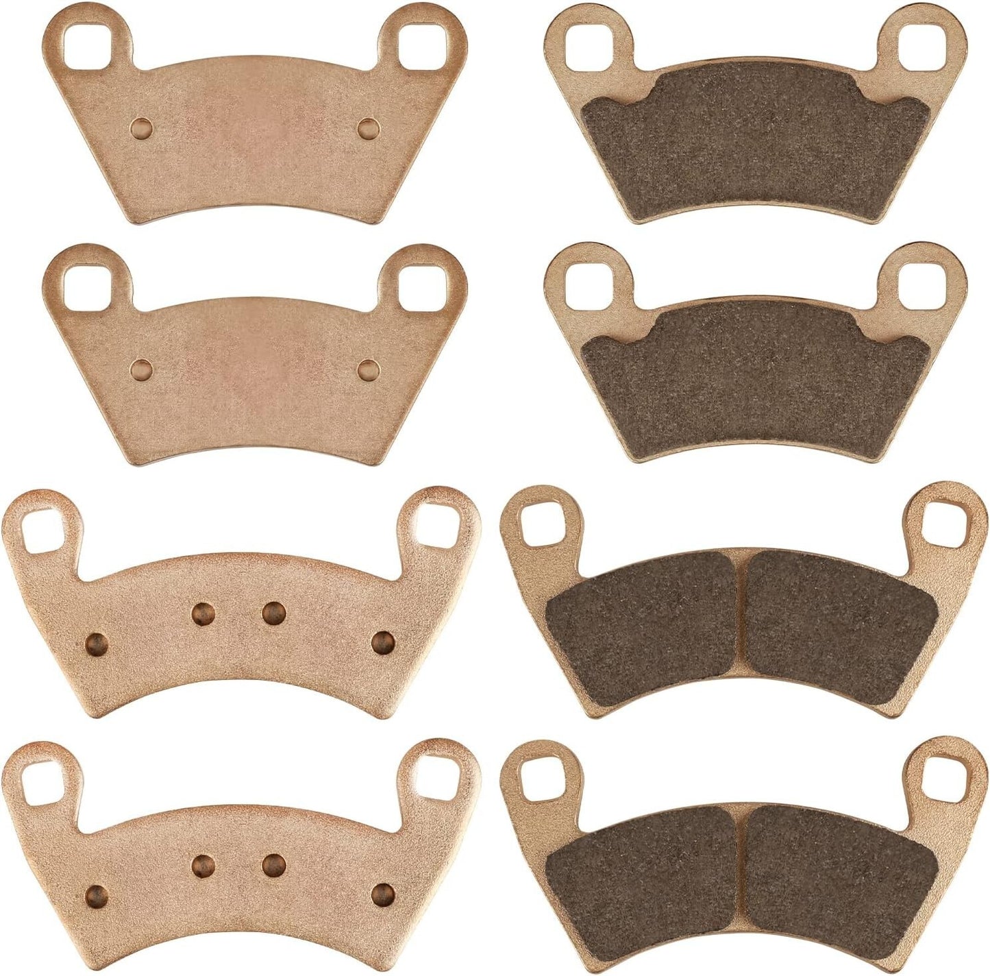 Brake Pads Front and Rear for Polaris Ranger 500 700 800 900 XP Ranger Crew 500