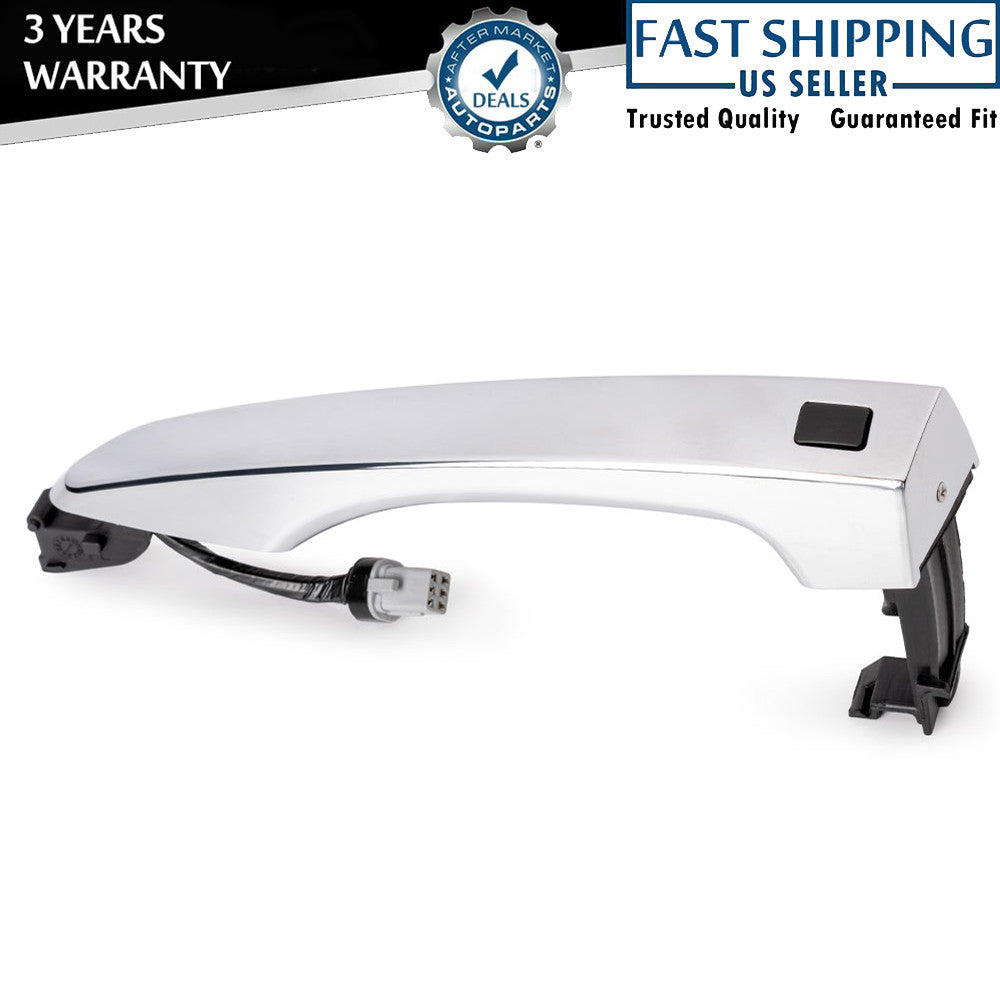 Front Door Handle Left Driver Side Outside for Smart Key Handle For 2016-21 for Tucson