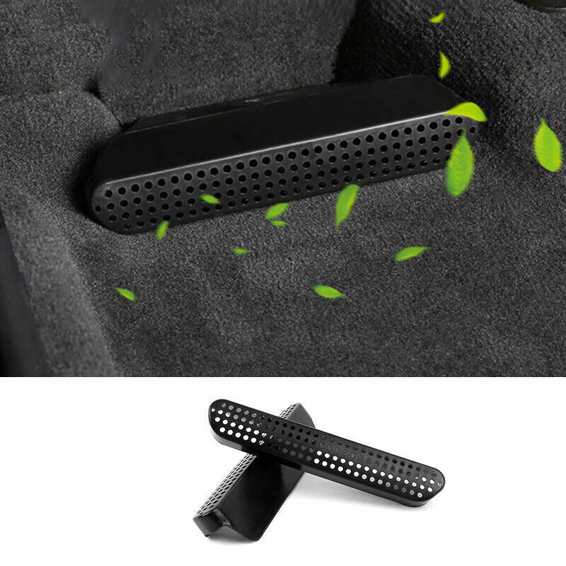Fit for BMW X3 G01 X4 G02 2018-21 Black Dust Cover Air Outlet Under for Seat Trim 2P