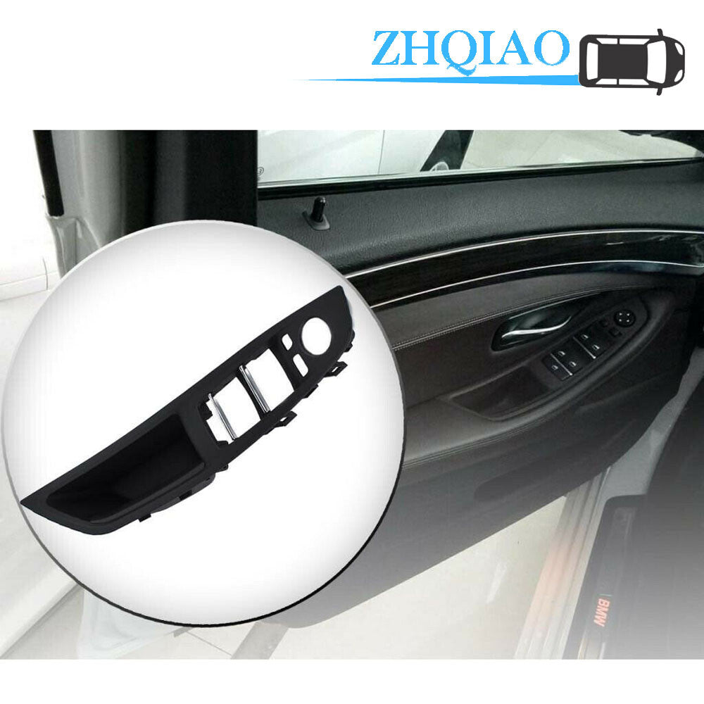 51417225873 Front Left Door Handle Window Switch Interior Frame Fit for BMW BLACK