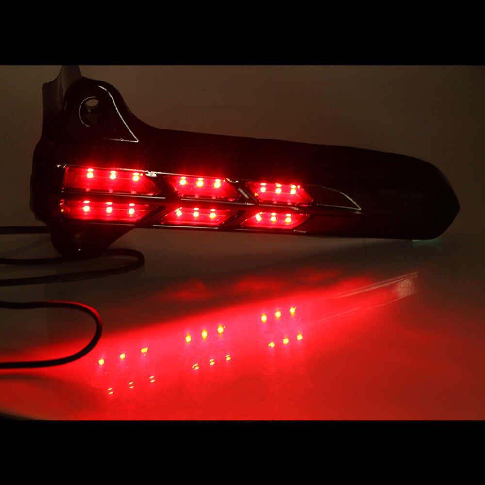Red LED light under-leg cover for 2014-2018 for Harley Davidson FLHT FLHX FLHR