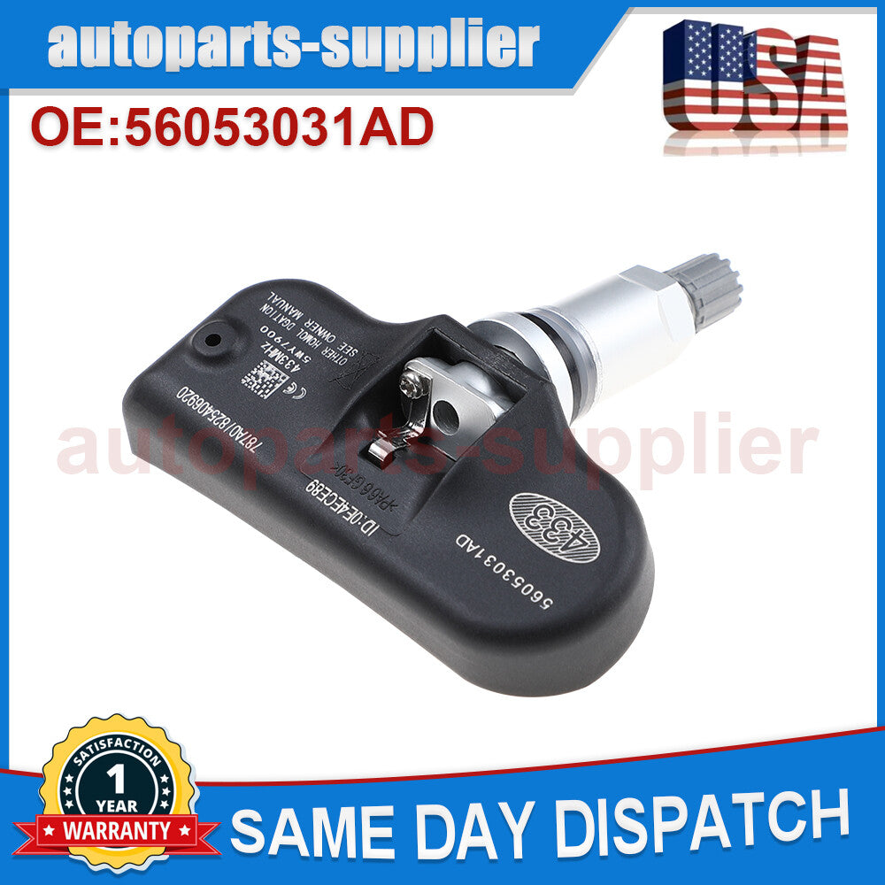 4-piece tire pressure sensor kit TPMS 433MHz 56053031AD for Dodge for Chrysler 200