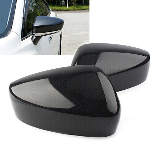 Car Rearview Mirror Cover Trim fit for Mazda 6 Atenza 2018-2024 1set