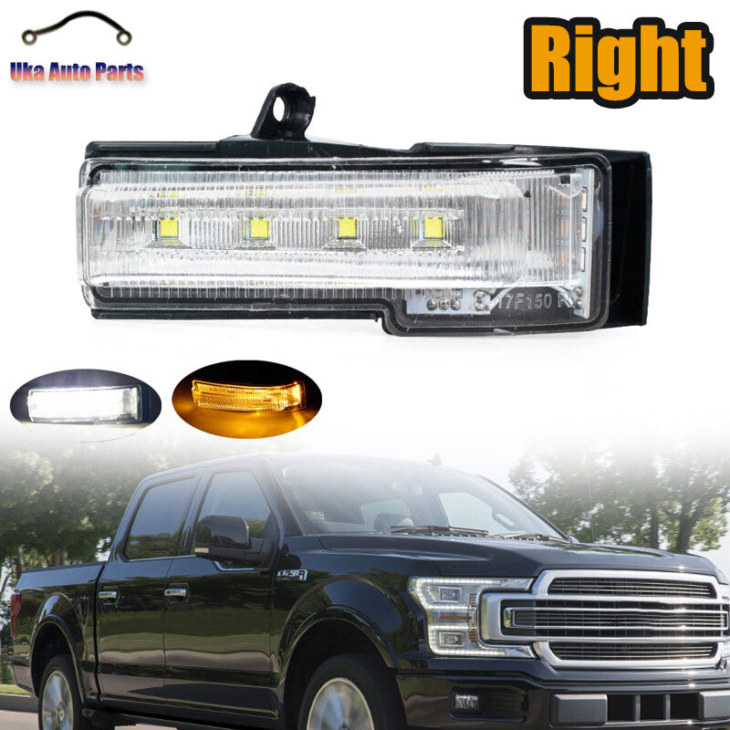 Right Rearview Mirror LED Turn Signal Lamp for Ford F150 F-150 Pickup 2015-2019