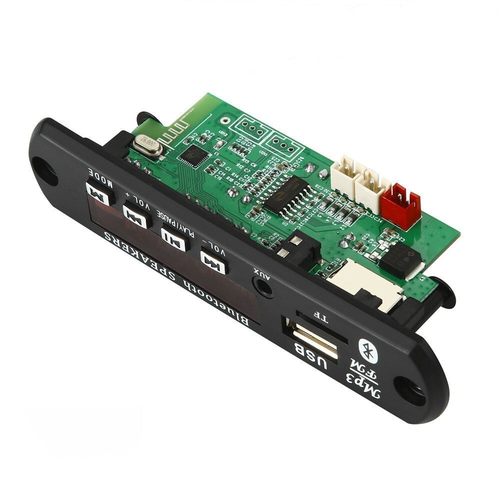 Mp3 Player Call Recording Decoder Board Car Audio 12V Bluetooth 5.0 TF USB FM