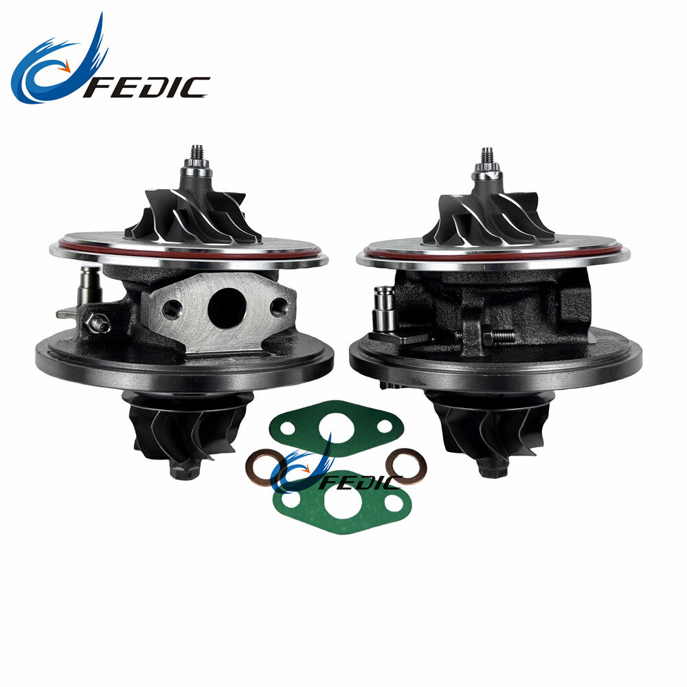 Twin Turbo cartridge 724495 724496 for Mercedes E400 CDI W211 191Kw OM628