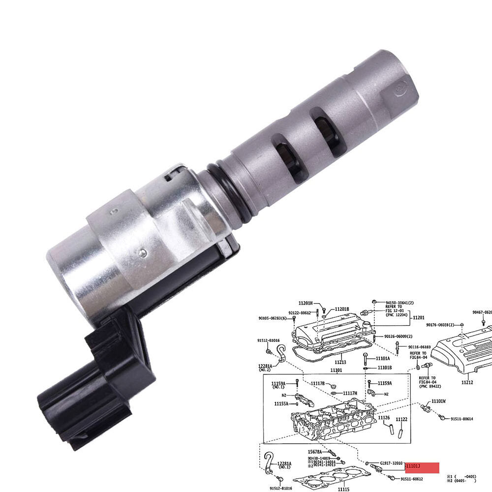 1X Variable Timing Solenoid VVT Valve for Toyota Yaris Echo Prius for Scion XB 1.5L