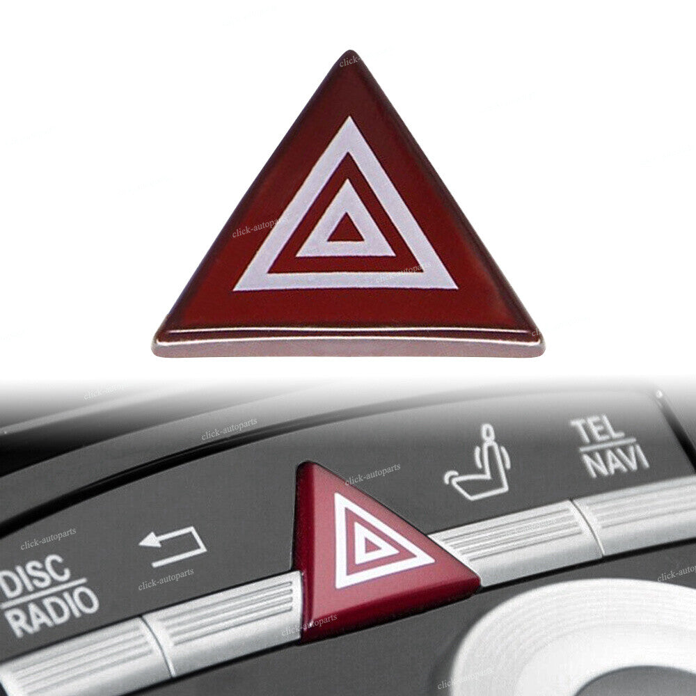 Red Hazard Warning Emergency Light Button Switch For 06-13 W221 S-Class