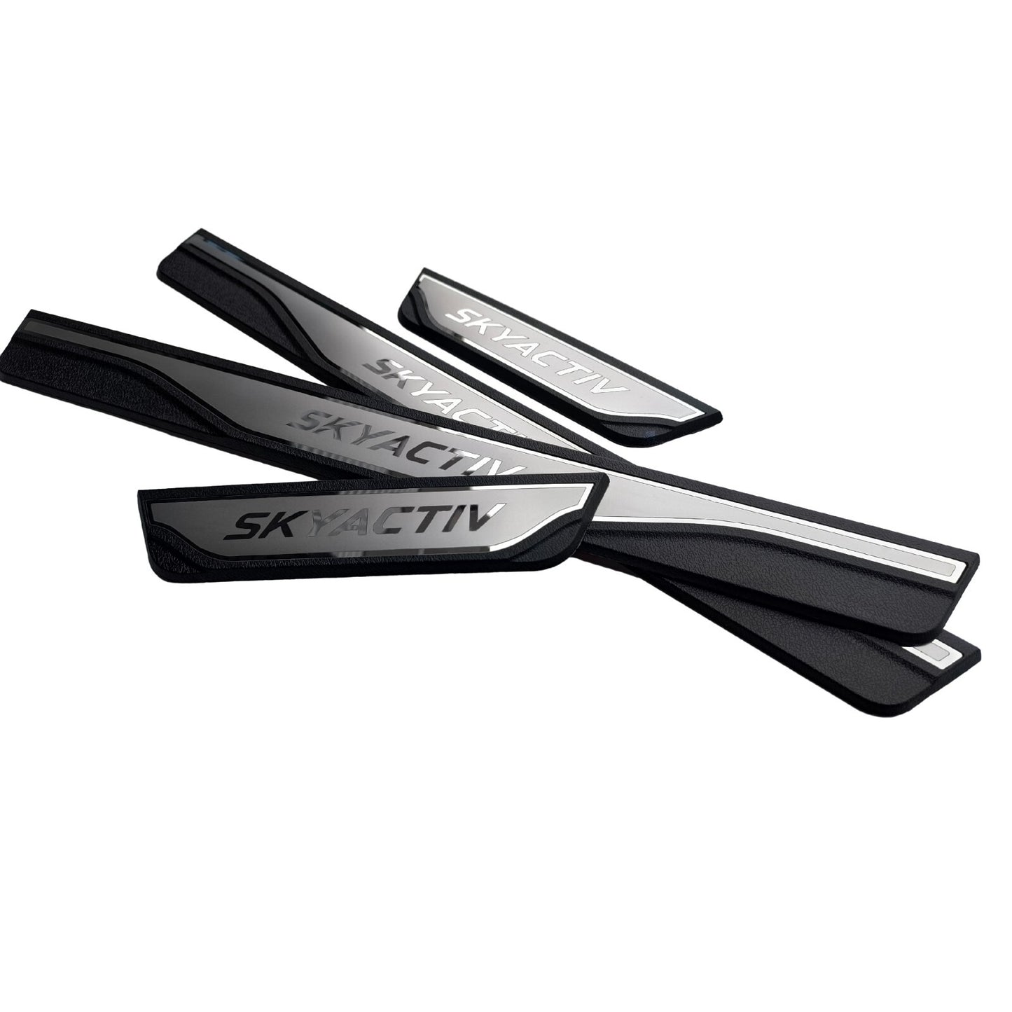 For 2024 for Mazda 3 6 Accessories Car Door Sill Scuff Plate Protector Guard