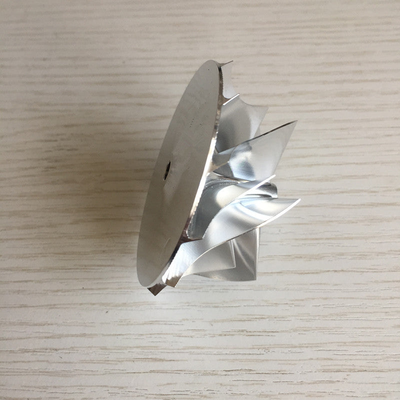 RHF5 6+6 Blade High-Performance 48.50/60.50 mm Turbine Billet Compressor Wheel