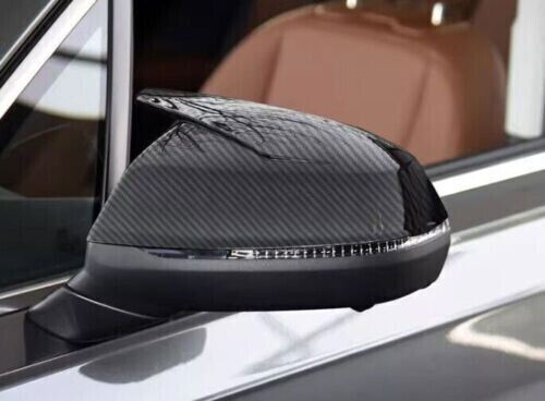 for Audi Q5 Q7 SQ5 7 2016-2023 Carbon Fiber ABS OX Horn Rear View Mirror Replace