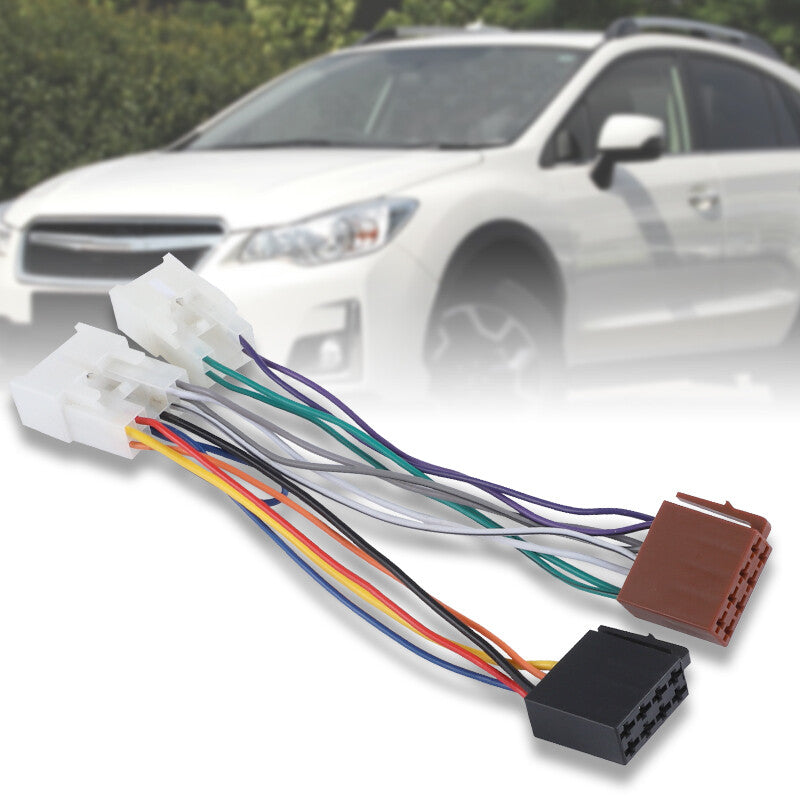 Car ISO Radio Stereo Wiring Harness Cable Adaptor Connector Plug for Toyota