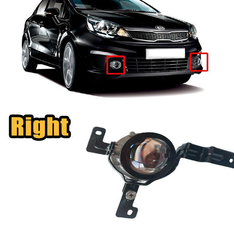 Right Passenger side Front bumper Fog Light Lamp for Kia Rio 2015-2016