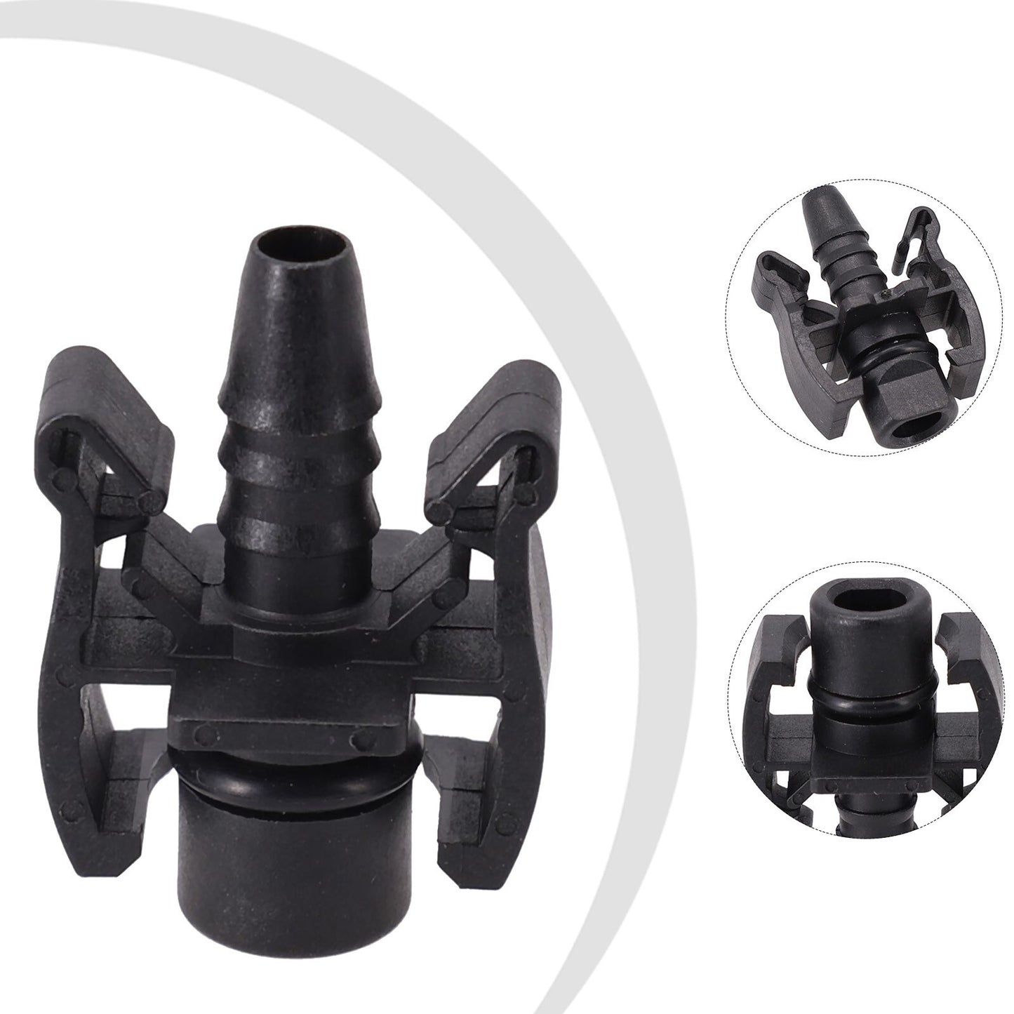 Car Expansion Water Tank Water Hose Straight Connect Connector Accessory