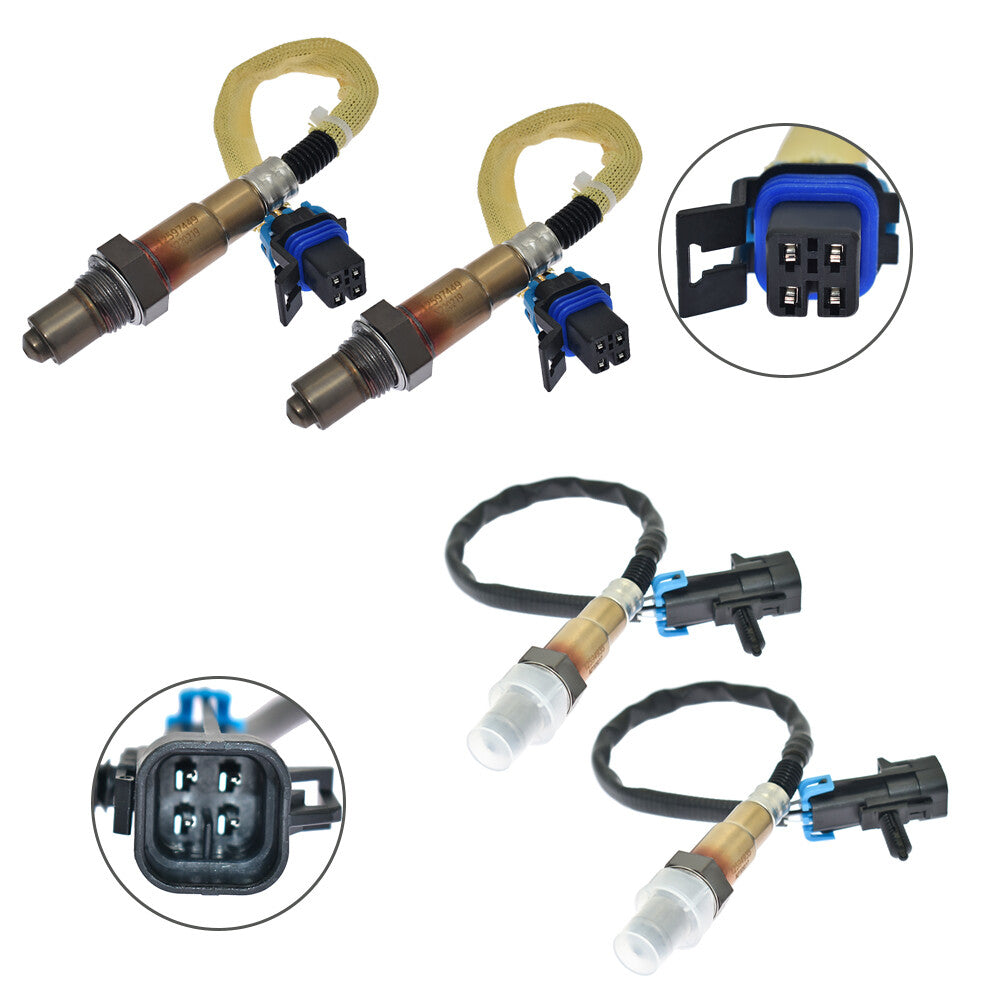 4PCS Oxygen O2 Sensor o2 12 For 2011 for Cadillac CTS V6 3.6L Upstream Downstream