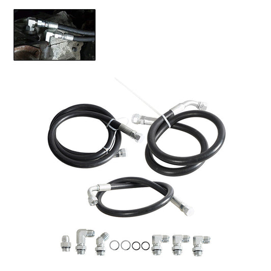 Transmission cooler cable hose kit for 06-10 for Chevrolet / for GMC 6.6L 2500/3500HD with Allison