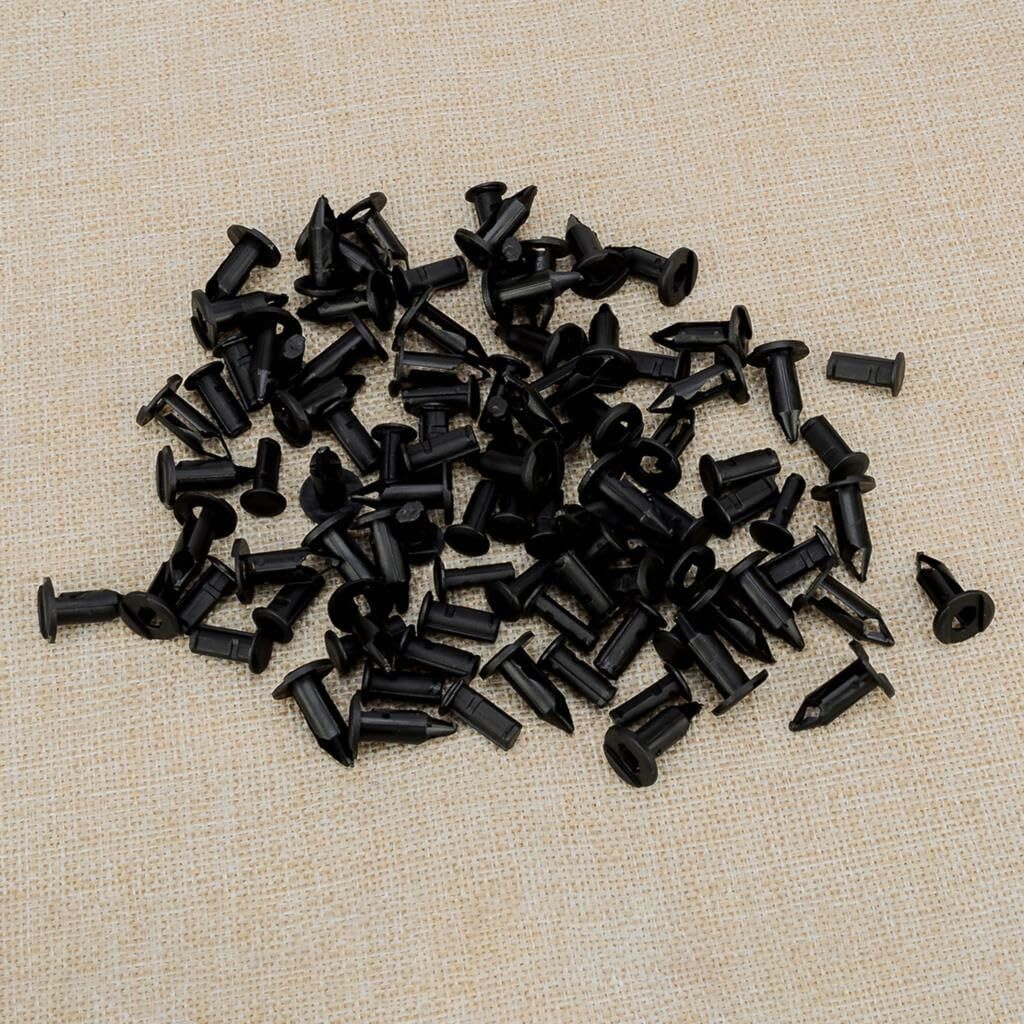 50-piece pack of fender liners, wheel arch liners, and splash guard nut clips for Mercedes-Benz