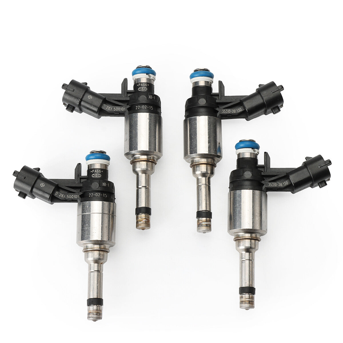 4PCS Fuel injector Fits for Kia Soul 2012 2013-2017 1.6L 35310-2B110 35310-2B130