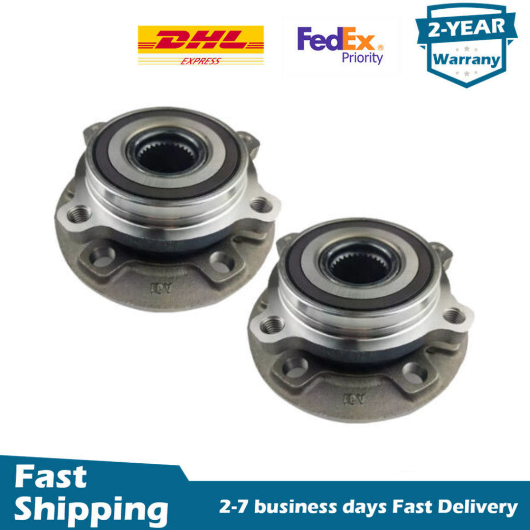 2X Front L/R Wheel Hub Bearings for Maserati Ghibli Quattroporte AWD 670003580
