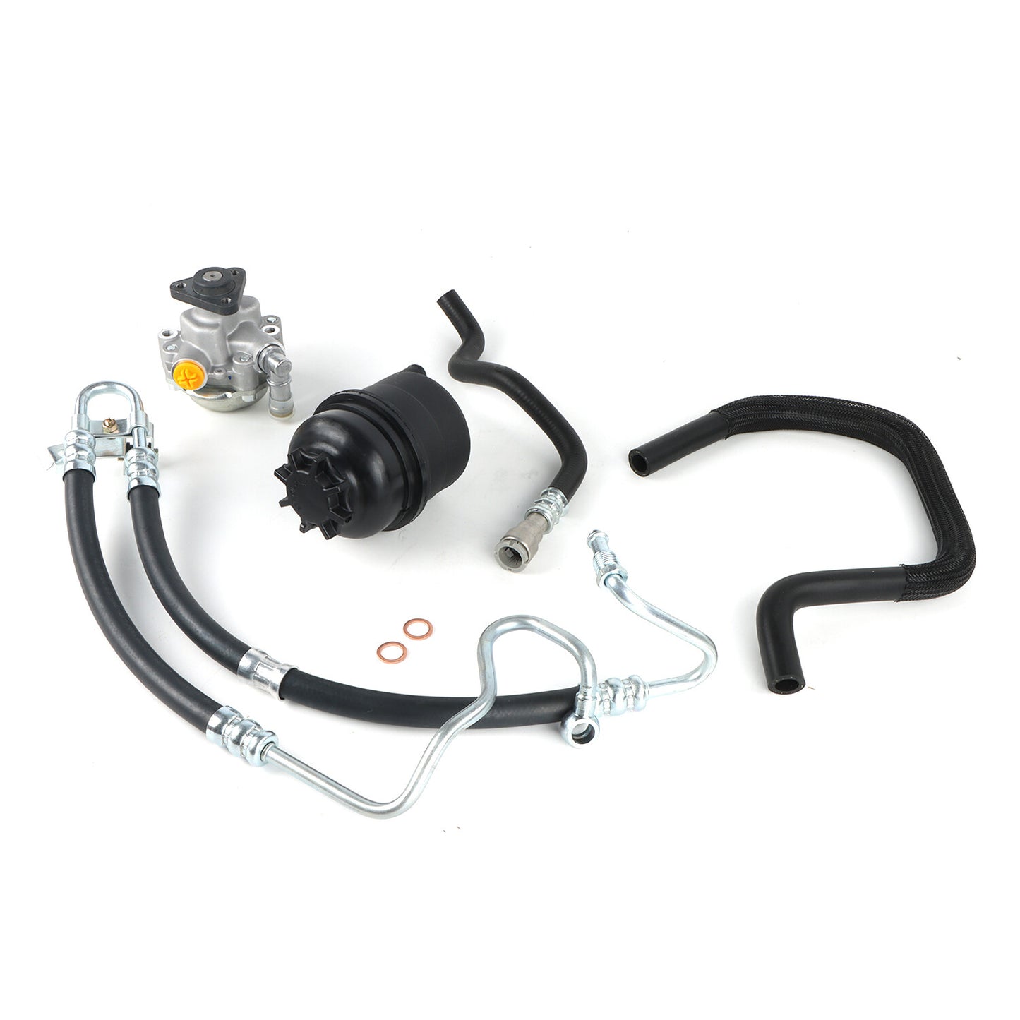 Power Steering Pump Kit Fit for BMW E46 320i 323i 325i 328Ci 328i 330i 2001-2005 F13