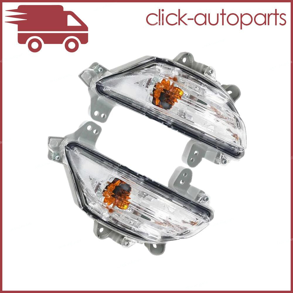 2Pcs for Mazda 3 2014-2016 Front Bumper Corner Lamp Turn Signal Light Left+Right