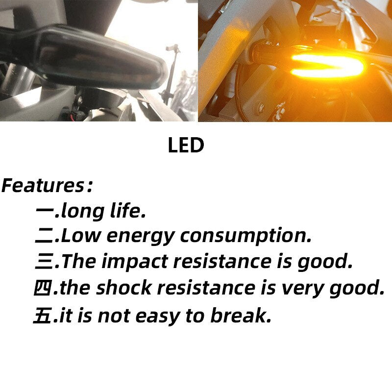 Motorcycle LED Turn Signal Lights Lamp for BMW R1200GS R1250GS F750GS F850GS ADV