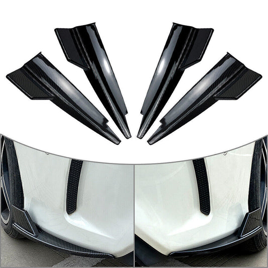 Rear Bumper Canard Splitter Side Vent Kit For 2013-2019 for Mercedes CLA-Class C117