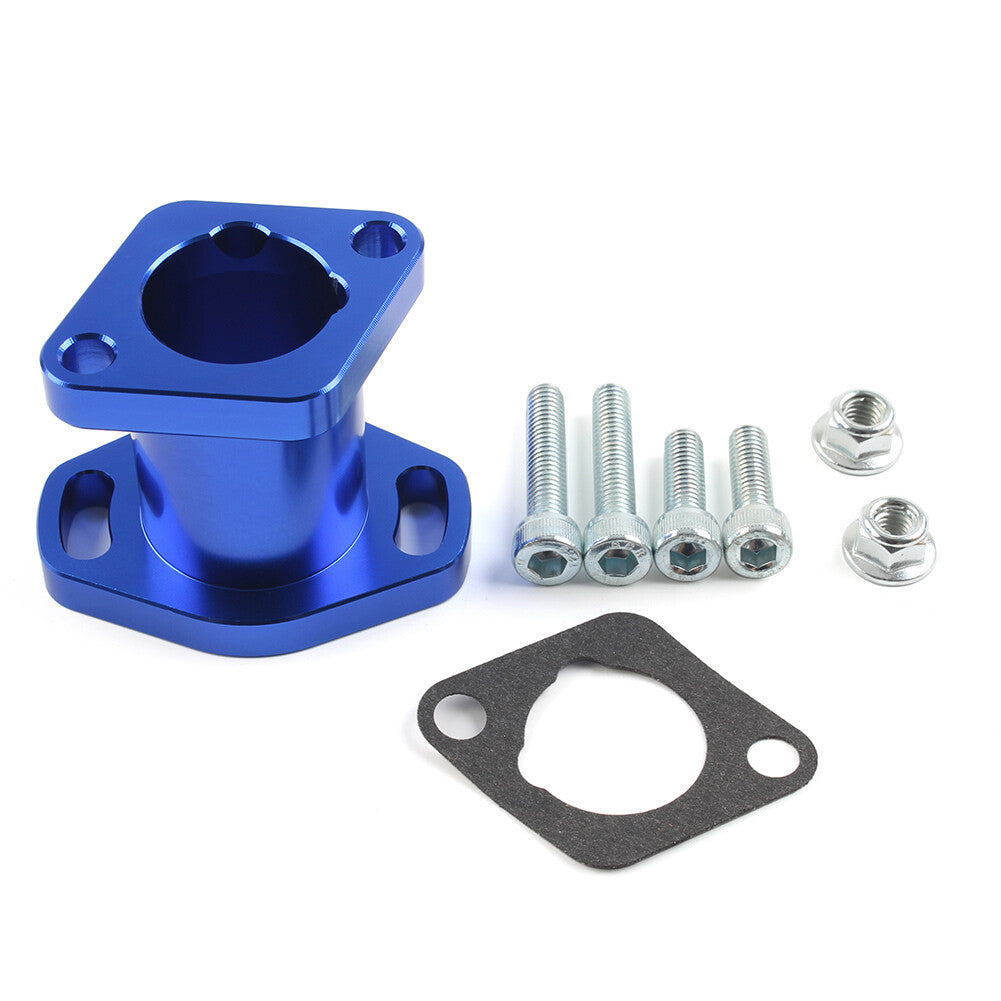 CNC Vergaser Adapter Carb Ansaugkr¨¹mmer f¨¹r VM22 PZ19 PZ26 Blue Metal Motor