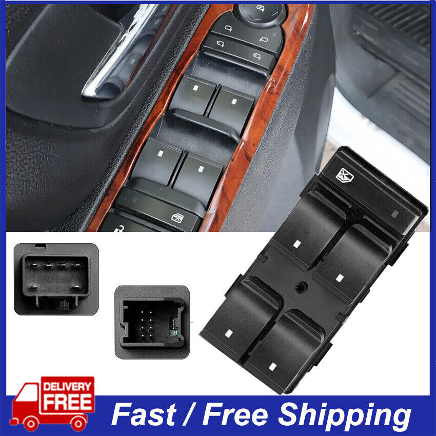Front Left Power Window Switch For 25951963 for Chevrolet Traverse 3.6L V6 2009-2017