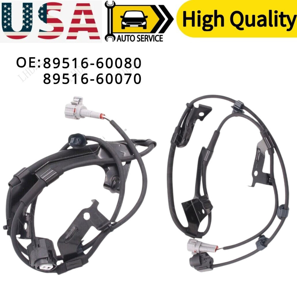 Front LR ABS Wheel Speed Sensor Harness 89516-60080 For FJ Cruiser 2007-2010