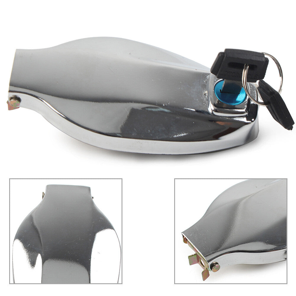 Fuel Gas Tank Cap Cover Keys Fit for Yamaha XS650 XS500 XS850 Motorcycle
