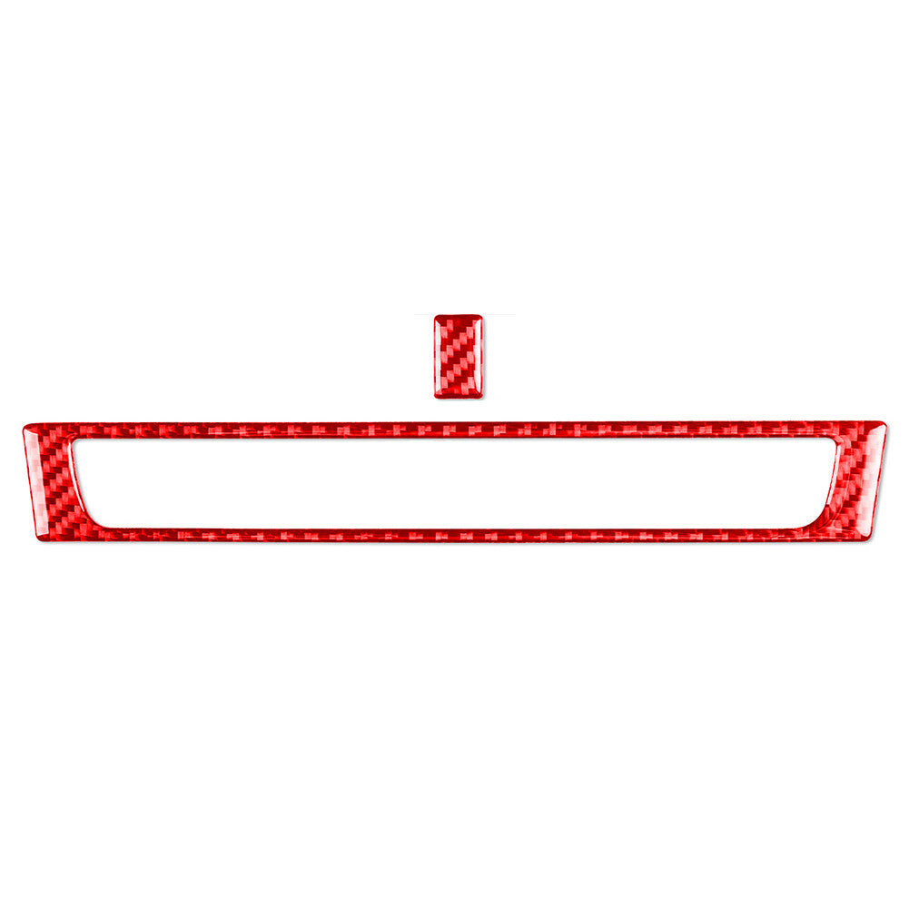 Interior Central Console Air Vent Outlet Cover Trim for Honda S2000 2004-09 Red