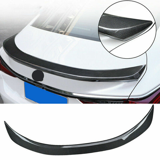 Carbon Fiber Rear Spoiler Trunk Lid Lip Wing for Lexus ES350 300H 250 2019-2022
