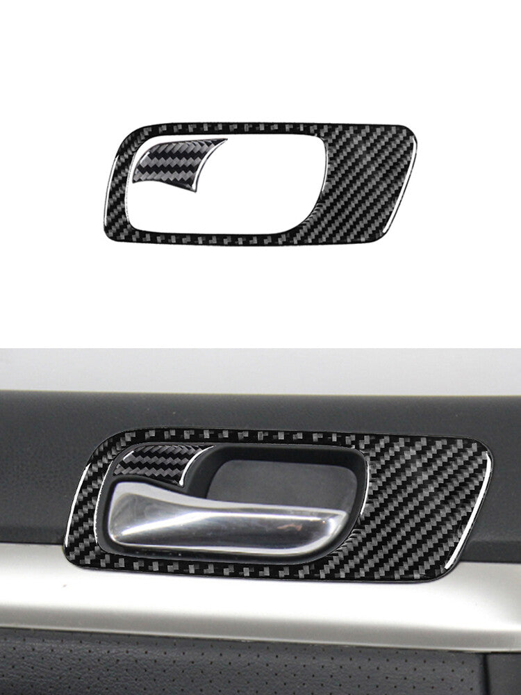 Carbon Fiber Driver Side Door Handle Panel Cover Trim for Acura TSX 2003-2008
