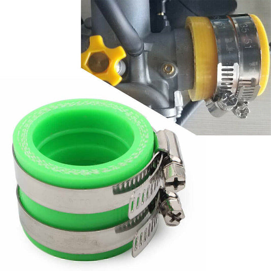28/30mm Motor Carburetor Rubber Adapter Intake Manifold Fit OKO PWK KEIHIN Green