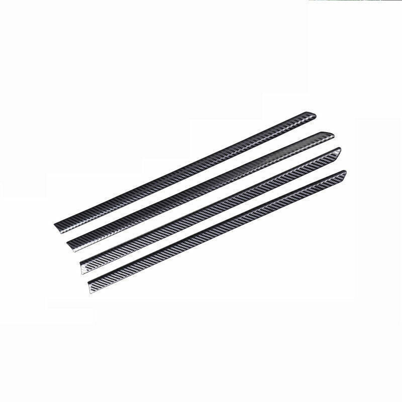 Inner Door Panel Cover Trim 4PCS for Nissan Altima 2019-2022 Steel Carbon Fiber