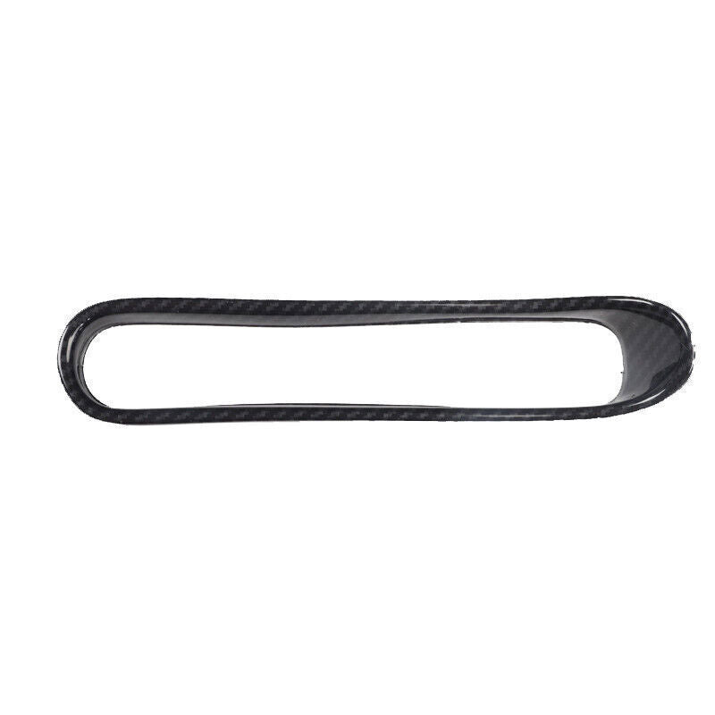 Car Hand Brake Lever Trim Cover Frame Fit for Nissan Sentra 2013-19 Carbon Fiber