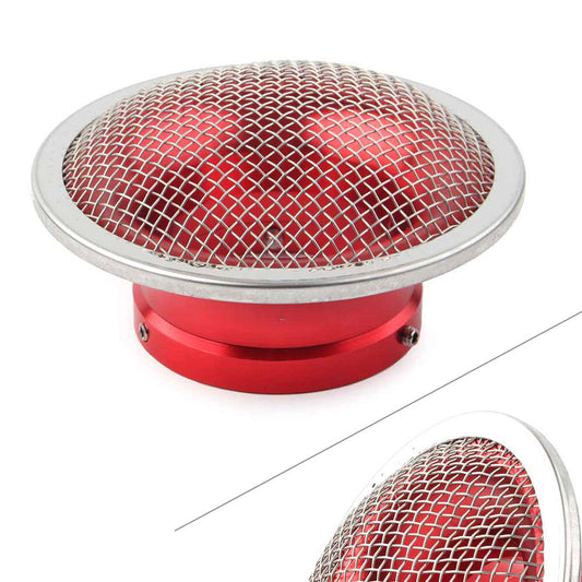 Air Filter Cup With Strainer For Universal 32mm/34mm Motorcycle Carburetor Red