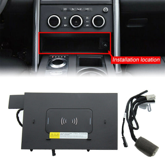 for Land Rover Discovery 5 2017-21 Wireless Car Charger Phone Fast Charging Pad