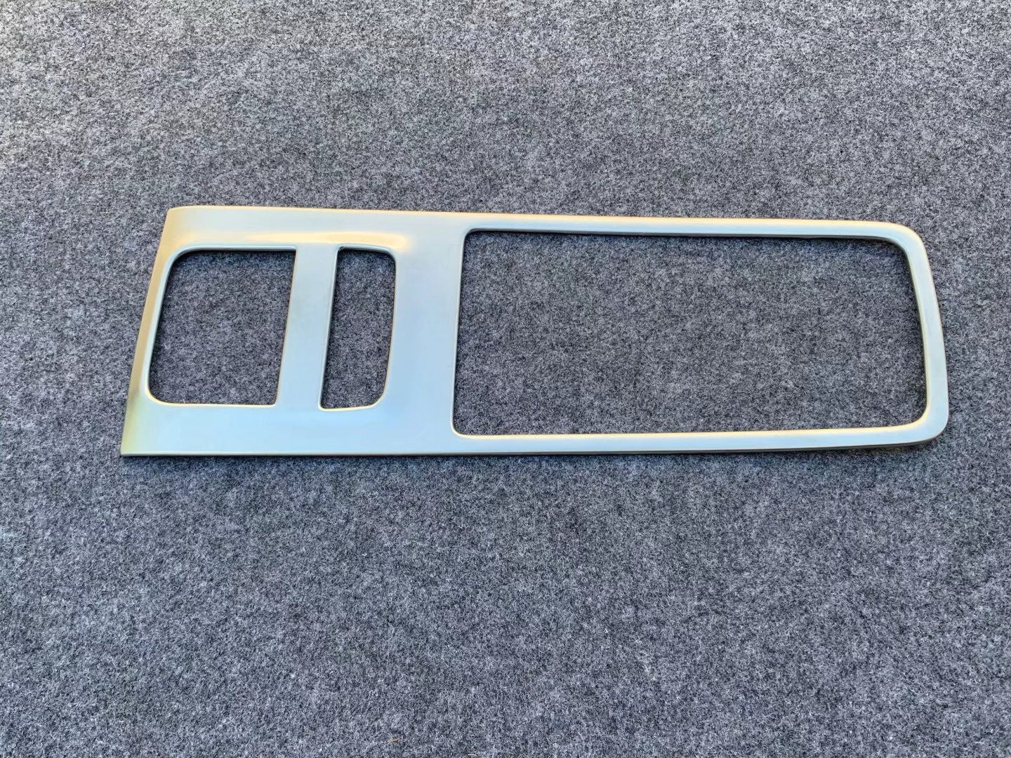 Matte Silver Gear Shift Box Panel Frame Trim For 2020-2023 for Toyota Harrier Venza