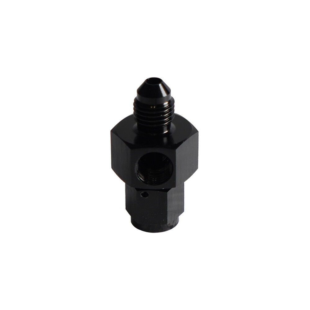 4AN Straight Fitting Adapter AN4 Male to Female 1/8NPT Gauge Port Fuel Hose