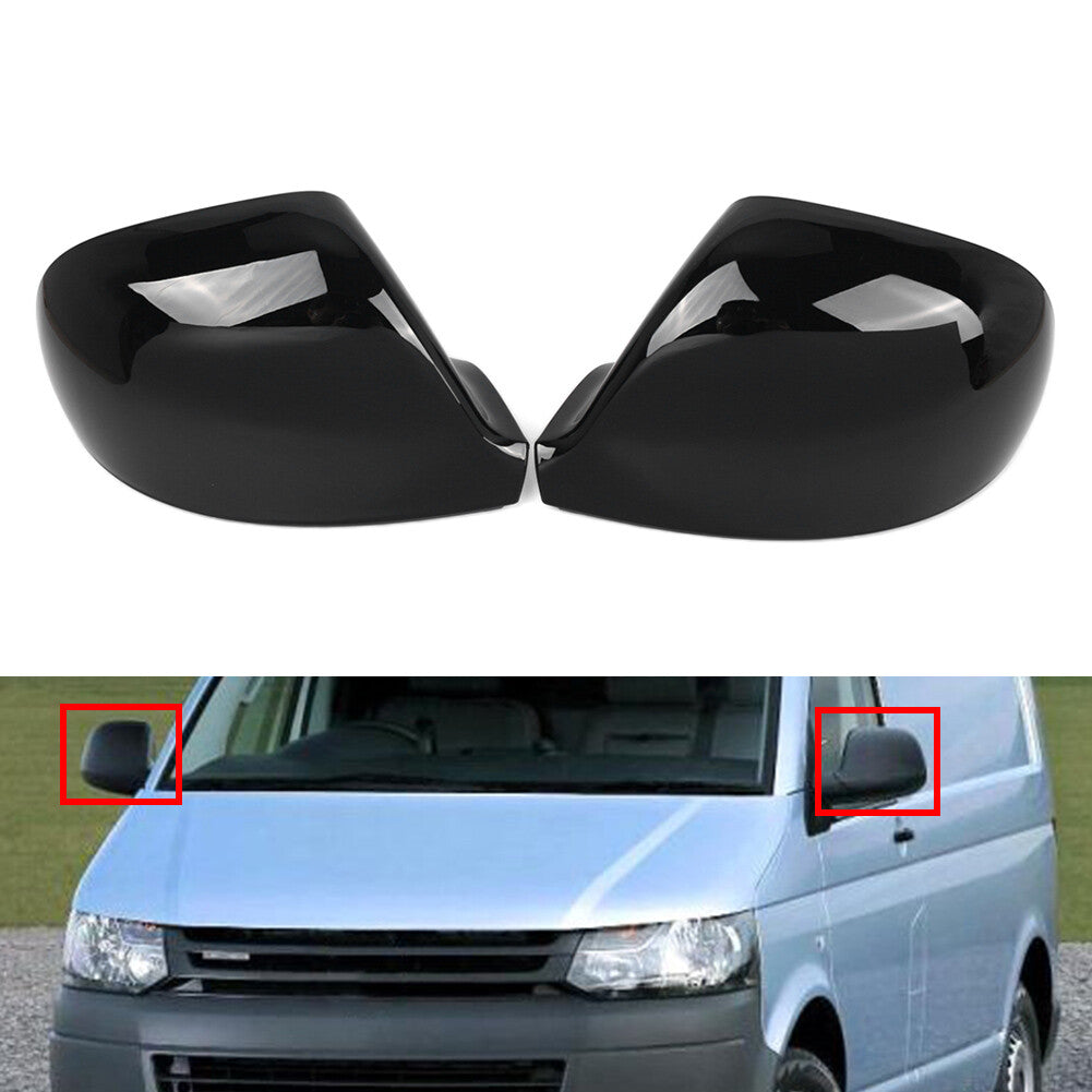Rearview Mirror Caps Cover ForVolkswagenTransporterT5 T5.1 T6 2010-2023 23 23 22