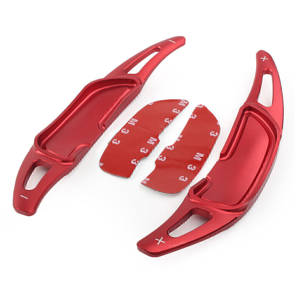 Steering Wheel Shift Shifter Paddle for Benz GLA45 SL63 A45 C63 E63 S65 Red